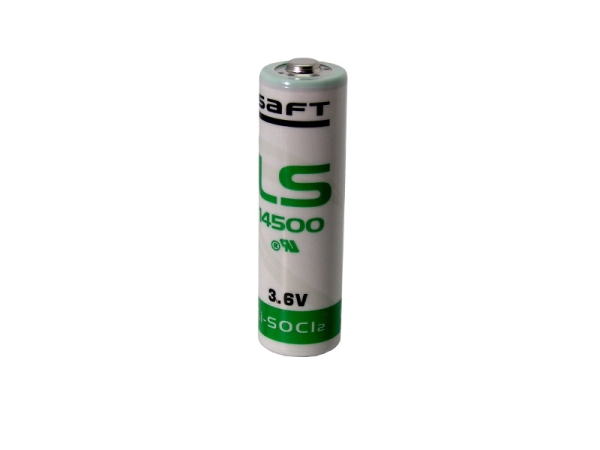SAFT LS14500 Lithium Backupbatterie 3,6V 2,6Ah